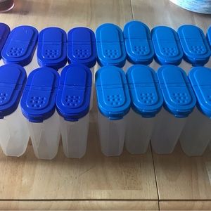 Tupperware storage containers